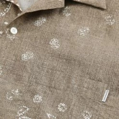 Woolrich Bowling Shirt Paisley Branch