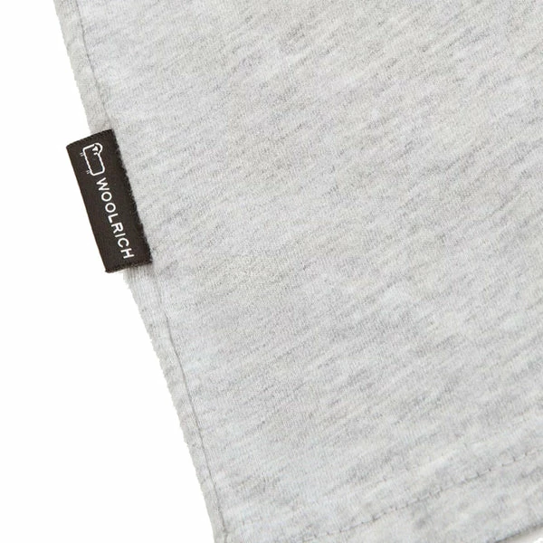 Woolrich Pocket Tee Light Grey Melange 4 Woolrich Pocket Tee Light Grey Melange
