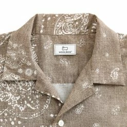 Woolrich Bowling Shirt Paisley Branch