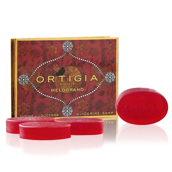 Ortigia Melograno Soap Set 3 Ortigia Melograno Soap Set