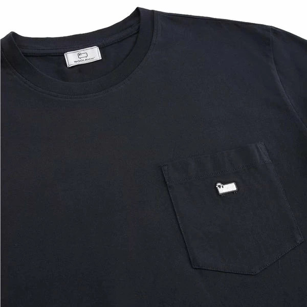 Woolrich Pocket Tee Melton Blue 3 Woolrich Pocket Tee Melton Blue