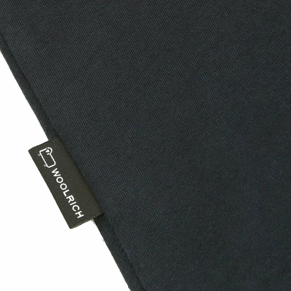 Woolrich Logo Mountain Tee Black 4 Woolrich Logo Mountain Tee Black