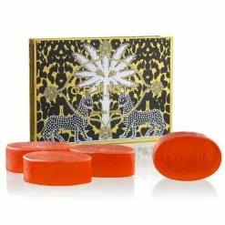 Ortigia Ambra Nera Soap Set