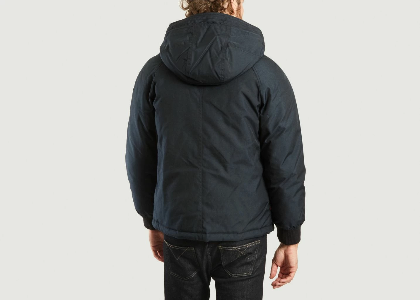 Woolrich Melton Blue Rock Point Shearling Jacket 4 Woolrich Melton Blue Rock Point Shearling Jacket