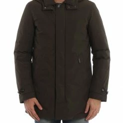Woolrich City Coat Dark Green