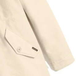 Woolrich W´s Long Military Parka 3 In 1 Ivory