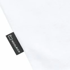 Woolrich Logo Mountain Tee Bright White