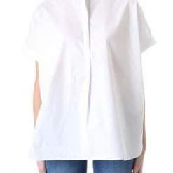 Woolrich Camicia Poplin Donna Bright White