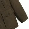 Woolrich City Tech Wool Like Parka Dark Green