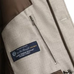 Woolrich Luxury Arctic Parka Eco Wool Black Sheep Beige