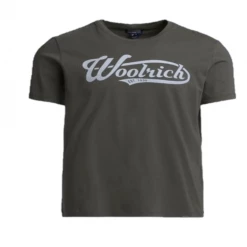 Woolrich Classic Logo Tee Grape Leaf