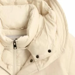 Woolrich W´s Long Military Parka 3 In 1 Ivory