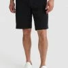 Woolrich Stretch Cotton Cargo Shorts Melton Blue