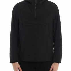 Woolrich Tech Anorak Jacket Black