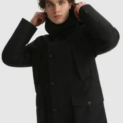 Woolrich Gore-tex Mountain Parka Off Black