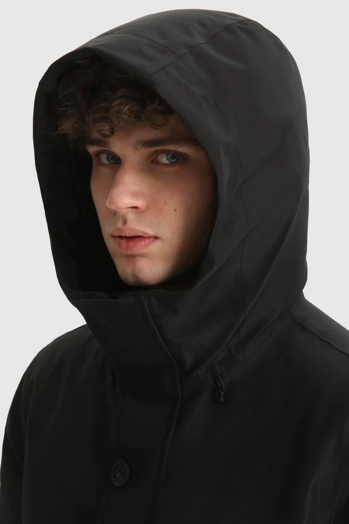 Woolrich Gore-tex Urban Coat Off Black 6 Woolrich Gore-tex Urban Coat Off Black