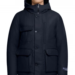 Woolrich Lp Mountain Jacket Navy Melton