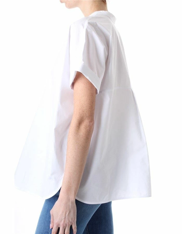 Woolrich Camicia Poplin Donna Bright White 5 Woolrich Camicia Poplin Donna Bright White