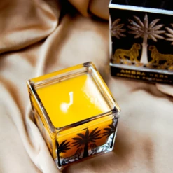Ortigia Ambra Nera Square Candle