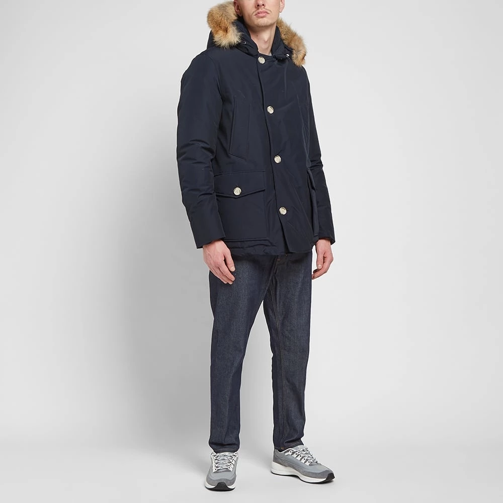 Woolrich Artic Anorak Melton Blue 5 Woolrich Artic Anorak Melton Blue