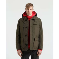 Woolrich Woolrich Stag Field Jacket Dark Green