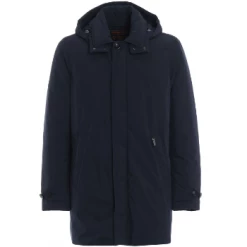 Woolrich Woolrich City Coat Melton Blue