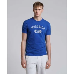 Woolrich Woolrich NYC Logo Tee True Blue